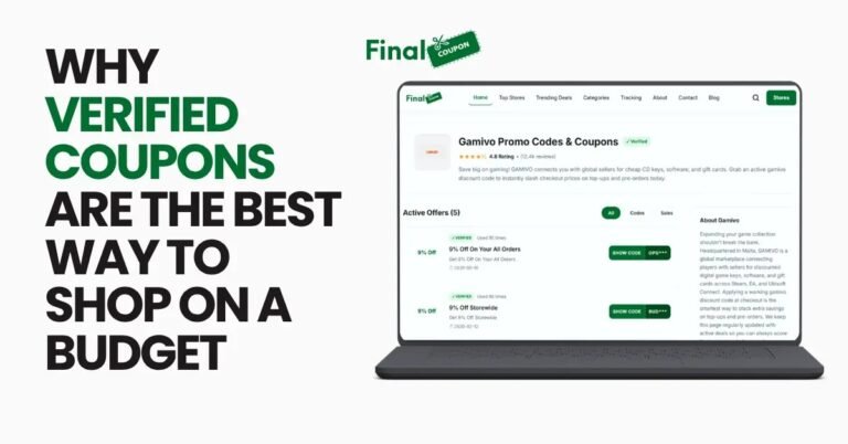 Why Verified Coupons are the Best Way to Shop on a Budget